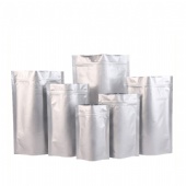 Resealable Weed Flower Packaging Containers Stand Up Mylar Bags