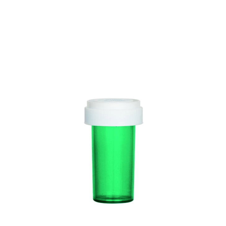 6 Dram Opaque Black Reversible Cap Vials