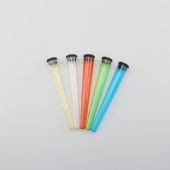 98mm assorted color pre roll conical tube