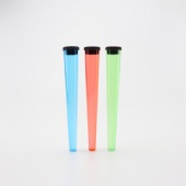 85mm 98mm 110mm Plastic joint hemp packaging pre roll cone container